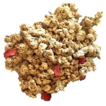 Nuts To You Natural Strawberry Vanilla Hemp Flavor Granola | Ancient Grain Granola, Gluten-Free, Heart Healthy, Non-GMO | Organic Whole Rolled Oats