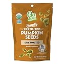 Go Raw Organic Sprouted Pumpkin Seeds - Dry Roasted Salted Pepitas, Keto, Non-GMO, Vegan, Gluten-Free, Kosher, Paleo, Protein-Packed Superfood