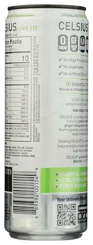 Celsius 12oz SS - Kiwi Strawberry