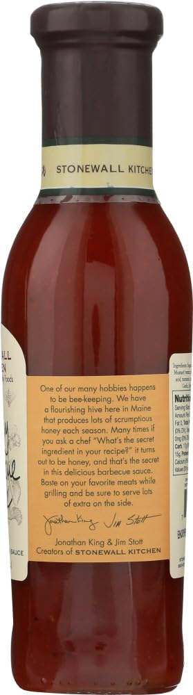 Stonewall Kitchens Honey Bbq Sauce 11-Ounce Jars (Pack of 6)