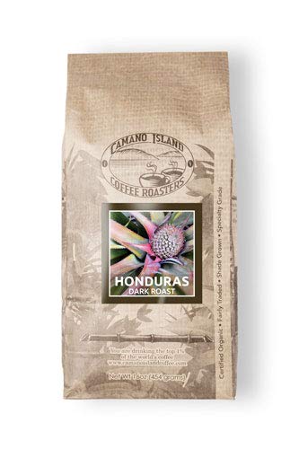 Honduras Dark Roast Coffee - Fresh Premium USDA Certified Organic, Shade Grown, Fair Trade, and Ethical