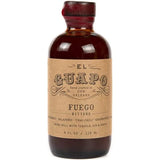 El Guapo Fuego Bitters 4 Fl Oz Bottle - Award Winning Tex-Mex Cocktail - Mixologists and Cocktail Enthusiasts - Elevate Drink Experience - Habanero