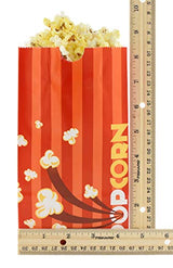 Snappy Popcorn Flat Bottom Theater Popcorn Bags, 46 oz, 100 Count