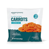 Amazon Grocery, Carrots, Crinkle Cut, 12 Oz, Frozen