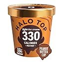 Halo Top Creamery, Peanut Butter Cup, 16 oz (Frozen)