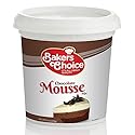 Chocolate Mousse Mix Powder - For Mousse Cups, Chocolate Mousse Cake, Ice Cream, Milkshakes, Desserts, Fruit Shakes and Truffles - Dairy Free, Kosher - 8 oz. - By Baker’s Choice