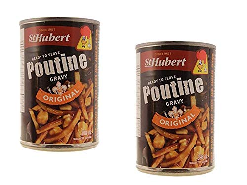 St Hubert Poutine Gravy Ready to Serve Cans from Canada - (2 Cans)