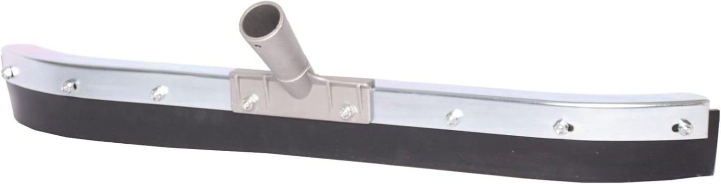Haviland 0336C Synthetic Rubber Buna Blend Standard Duty Curved Floor Squeegee, 36" Length, Black