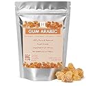 Gum Arabic - Arabic Gum - Aacia Gum - 100% pure and food grade Natural Gum - Beautiful and Large Nuggets.- 1lb/16oz - Imported from Africa