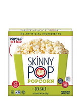 Skinny Pop Microwave Sea Salt Popcorn 8.4 oz (Pack of 3)