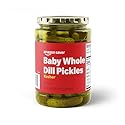 Amazon Saver, Kosher Baby Whole Dill Pickles, 24 Fl Oz