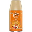 Glade Automatic Spray Refill 1 CT, Toasty Pumpkin Spice, 6.2 OZ. Total, Air Freshener