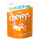 YumEarth Organic Fruit Chews - Fruit Flavored Candy Chews, No Dye, Allergy Friendly, Gluten Free, Non-GMO, Vegan Candy with No Artificial Dyes, 5