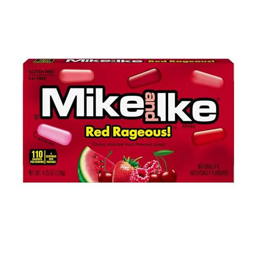 Mike and Ike Red Rageous! 4.25 oz. Theater Box