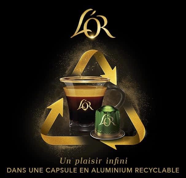 L'or Espresso Ristretto Intensity 11 Nespresso Compatible Coffee Capsules