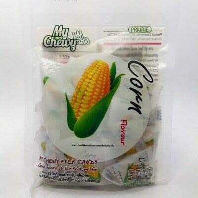 My Chewy Milk Candy, Soft Chewy Candy 19 tablet, Size 67g X 2 Packs (Corn Flavour)
