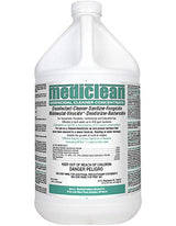 Mediclean Germicidal Cleaner Concentrate, Disinfectant, Sanitizer, Deodorizer, Fungicide, Mildewstat, Virucide, Lemon Scent, Hospitals, Industrial