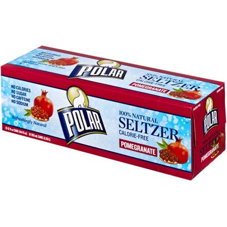 Polar Seltzer, Pomegranate 12 Oz 24 Pack24