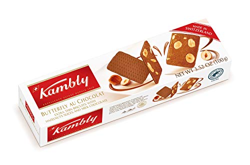 Kambly Butterfly Au Chocolat, Butter, 3.5 Oz