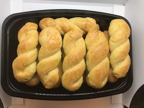 Koulourakia Hand Made Traditional Greek Butter Cookies (16 oz)