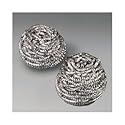Scotch-Brite Stainless Steel Scrubbing Pads, (2 Pack)