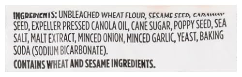 365 by Whole Foods Market, Everything Flavor Flatbread Crackers, 6.5 Ounce