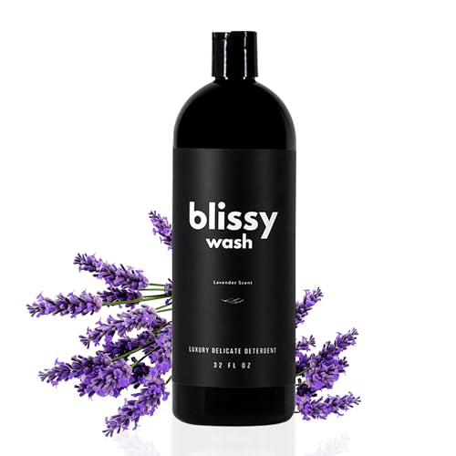 Plant Based Natural Laundry Detergent - Wool, Silk & Cashmere Detergent for Washing Machine - Naturally Scented with Lavender Oil - Silk Detergent