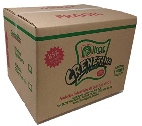 10 pack PILSAC Unflavored Beef Gelatin Powder 300° Bloom box - 10 bags of 2.2 lb - Professional grade gelatin powder