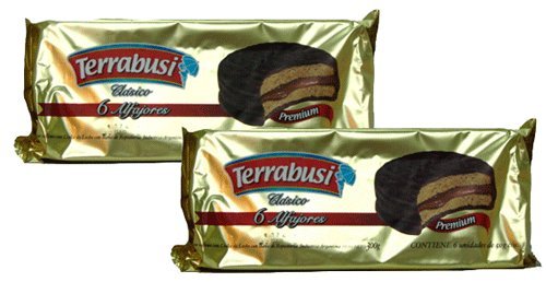 Terrabusi Alfajores De Dulce Con Bano De Reposteria 10.5oz 2pack