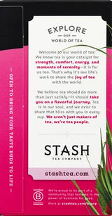 Stash Tea Wild Raspberry Hibiscus tea - 20 Count (Pack of 1)