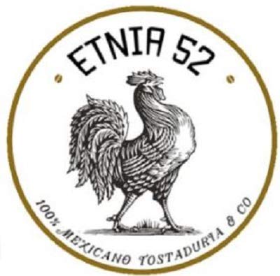 Etnia 52 - Oaxaca (Intenso), Mexican Whole Bean Coffee, 1 lb. or 16oz, Kosher Certified (KMD), Made in Mexico, Includes Ebook Recipe Link