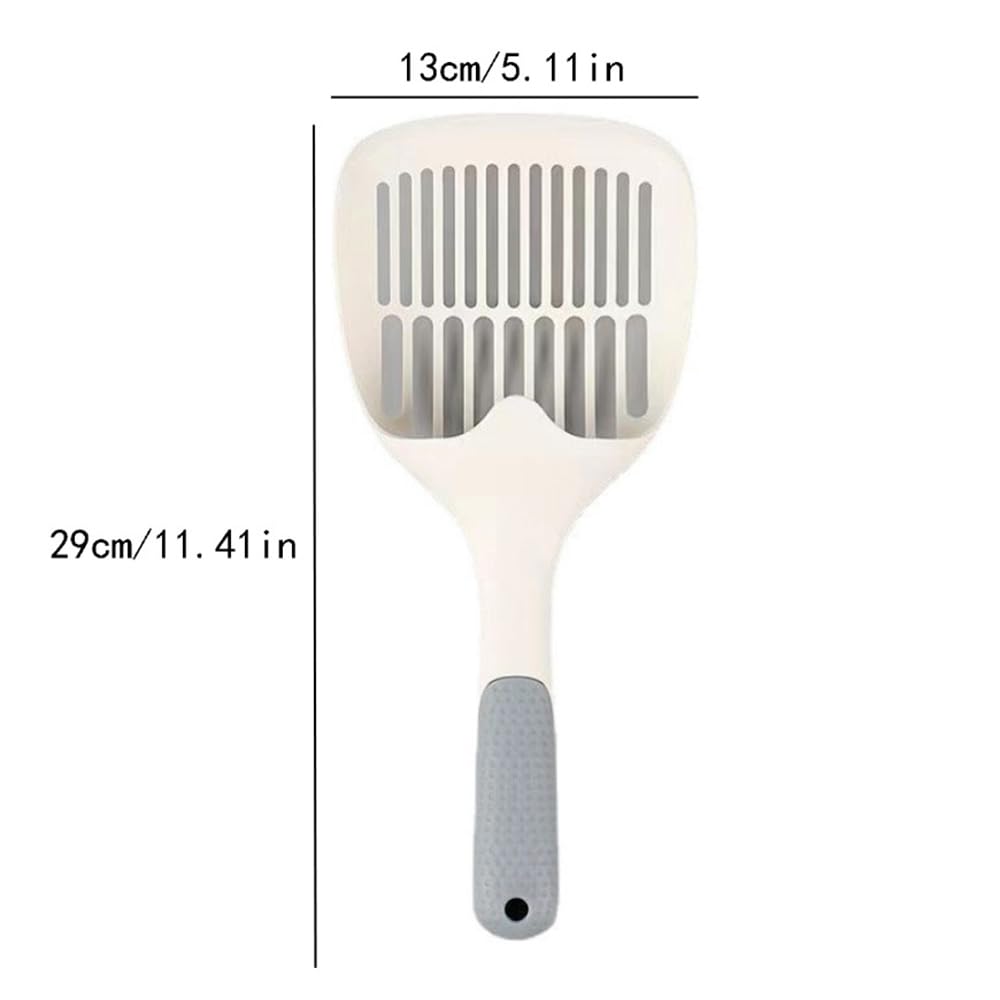 Cat litter shovel, hollowed-out cat litter shovel, pet cat litter basin cleaning supplies
