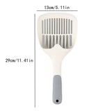 Cat litter shovel, hollowed-out cat litter shovel, pet cat litter basin cleaning supplies