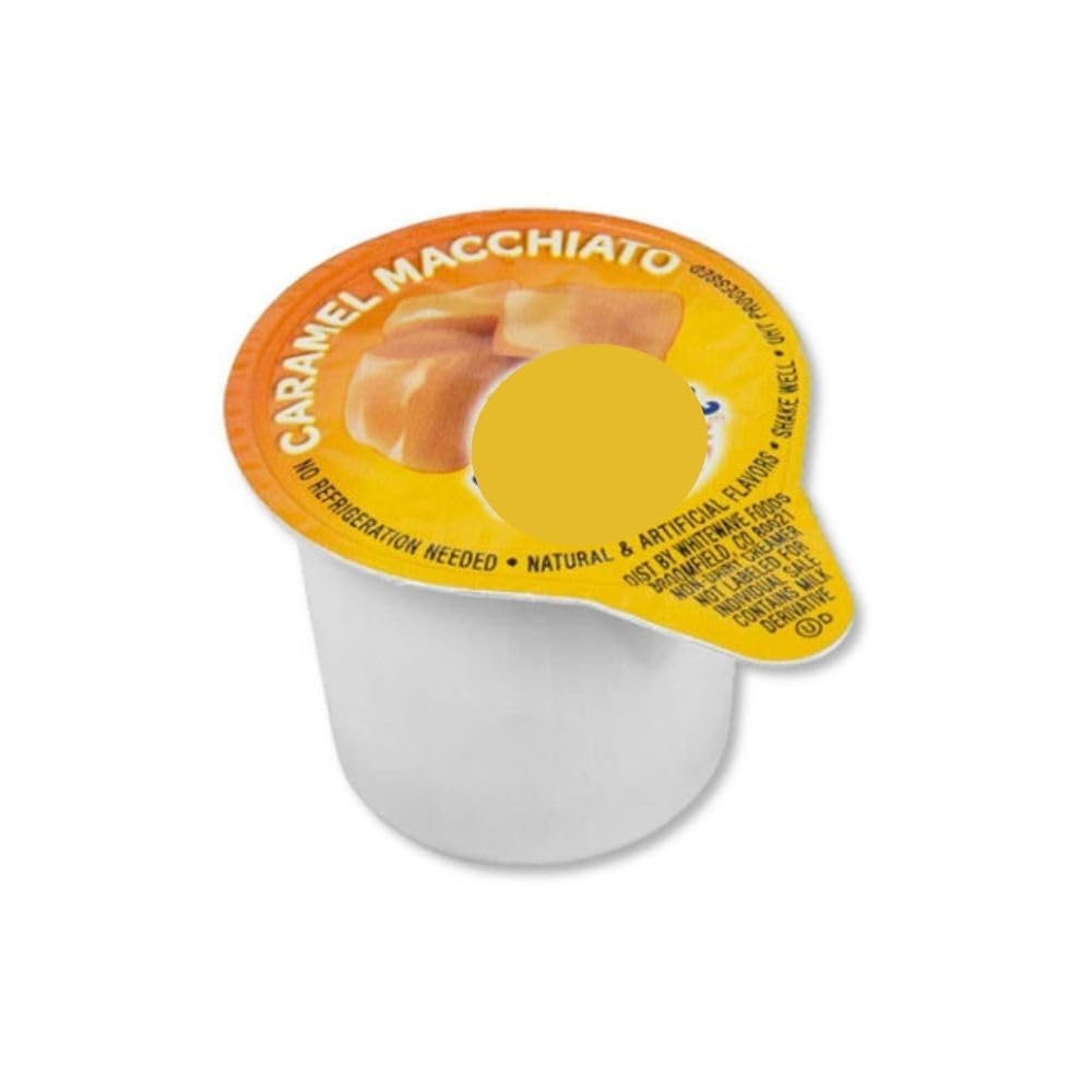 Caramel Macchiato Coffee Creamers Single Serve Cups Non Dairy - 240 Count (Approx. 240 pieces)