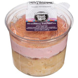 Our Specialty Strawberry Tres Leches Style Cake Cup, Frozen, 7 Oz