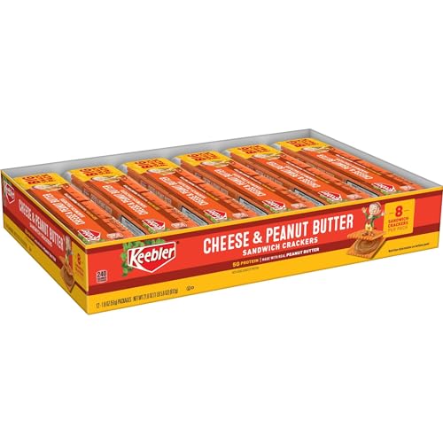 Keebler® Cheese Crackers with Peanut Butter