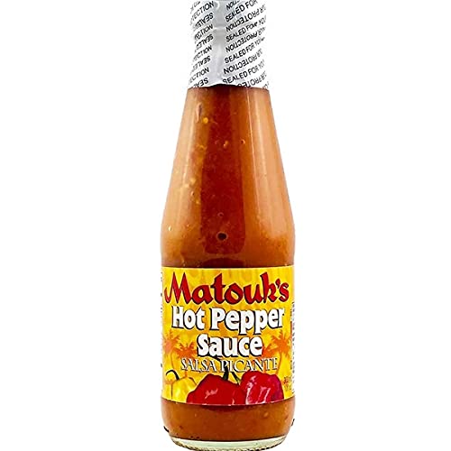Matouk's Hot Pepper Sauce Salsa Picante (Pack of 6)