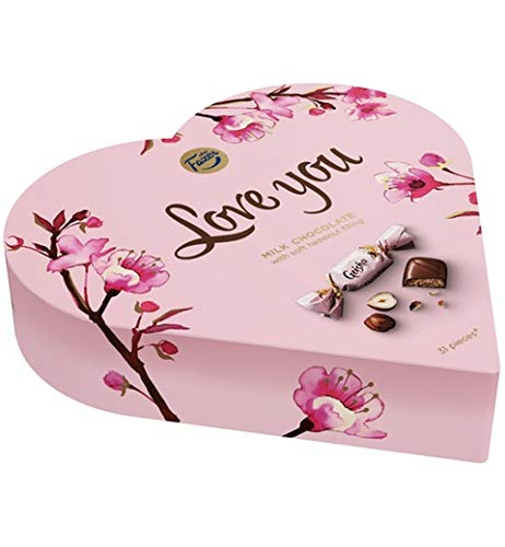 Fazer Geisha Milk with soft hazelnut filling Chocolate 8 Boxes of 225g