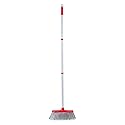 SDSM Indoor Outdoor Broom, Unique Double-Sided Bristles Long Handle Heavy Duty Broom Perfect for Home and Courtyard Garage Lobby Mall Market Floor