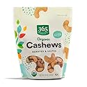 365 by Whole Foods Market, Organic Roasted & Salted Cashews, 10 Ounce