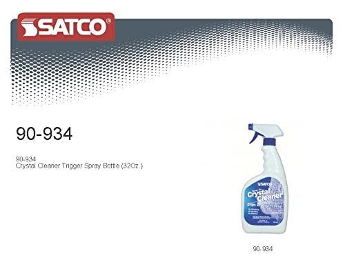 Satco 90-934 Crystal Chandelier Cleaner - Spray On 32 Ounces-pack of 4