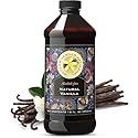 Natural Vanilla Alcohol?Free Flavor, 16 fl oz - Madagascar Bourbon vanilla, 100% natural, sugar?free, GMO?free, gluten?free, vegan, paleo, keto