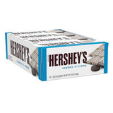 HERSHEY'S Cookies 'n' Creme Candy Bars, 1.55 oz (36 Count)