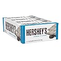 HERSHEY'S Cookies 'n' Creme Candy Bars, 1.55 oz (36 Count)