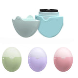 1 piece Silicone sunscreen applicator, portable body lotion applicator, water replenishing applicator (blue)