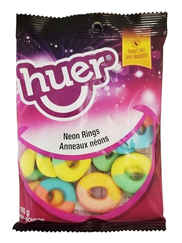 Huer Neon Rings Gummies - 100g/3.5 oz