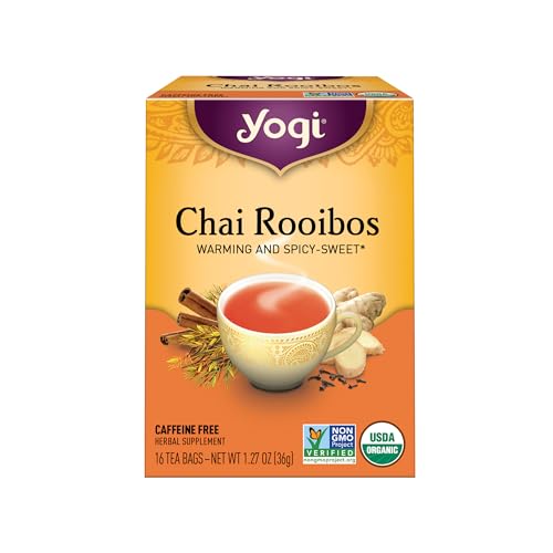 Yogi Tea, Chai Rooibos, 16 Count, Packaging May Vary