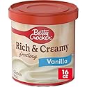 Betty Crocker Rich and Creamy Vanilla Frosting, Gluten Free, 16 oz