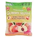 Gummy Rush Atomic Peaches Gummies - Soft Chewy Peach Candy 135g