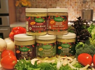 Vogue Cuisine Onion Soup & Seasoning Base 12oz - Low Sodium, Gluten Free, All Natural Ingredients